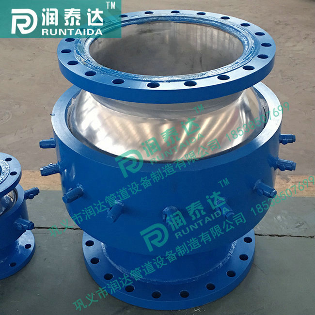 三維球形補償器，注填式球形補償器，球形補償器安裝